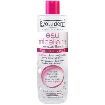 Evoluderm — Micellar Makeup Removing Water for Dry Skin
