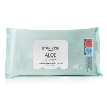 Byphasse — Aloe Vera Sensitive Skin Makeup Removing Wipes